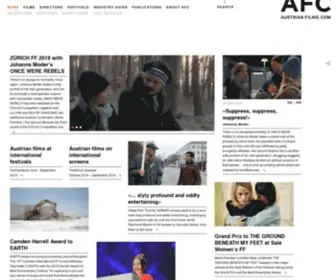 Austrianfilms.com(AUSTRIAN FILM COMMISSION) Screenshot