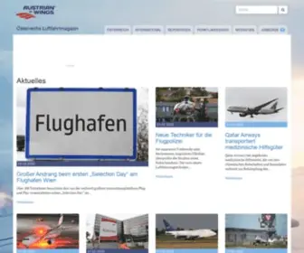 Austrianwings.info(Austrian Wings) Screenshot