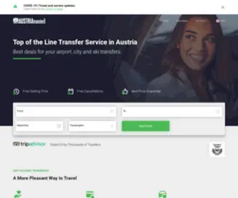 Austriatransfers.at(Austria Transfers) Screenshot