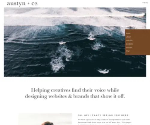 Austynandco.com(San Luis Obispo Website Designers) Screenshot