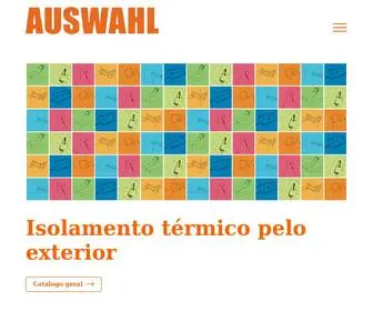 Auswahl.pt(Sistema de isolamento térmico pelo exterior) Screenshot