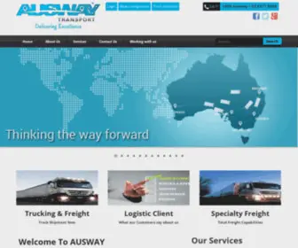 Auswaytransport.com.au(Ausway Transport) Screenshot