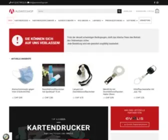 Ausweisshop.com(Ihr Onlineshop für Kartendrucker) Screenshot