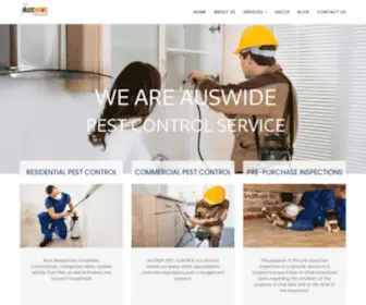 Auswidepestcontrol.com.au(Pest Control Services in Melbourne) Screenshot