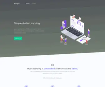 Ausyn.io(Simple Audio Licensing) Screenshot