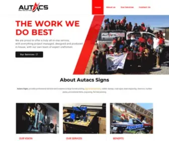 Autacs.co.za(Digital Printing) Screenshot