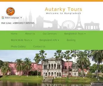 Autarkytours.net(Autarky Tours) Screenshot