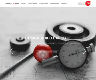 Aut.co.uk(AUT Wheels &amp; Castors Co Ltd) Screenshot