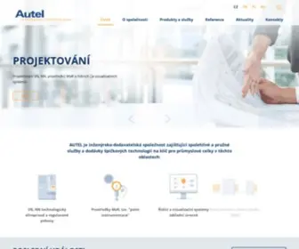 Autel.cz(Autel, a.s. | Dejme život technologiím) Screenshot