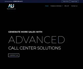 Autelecom.net(AU Telecom) Screenshot