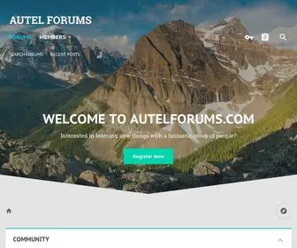 Autelforums.com(Autel EVO) Screenshot