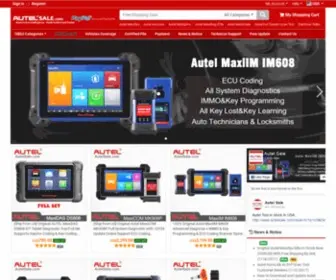 Autelsale.com(AutelSale-Dealing In Original Autel Obd2 Tools) Screenshot