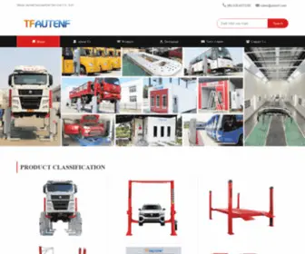 Autenf.com(Yantai Autenf Automobile Services Co) Screenshot