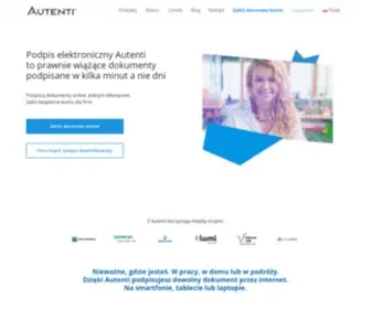 Autenti.com(Autenti electronic signature) Screenshot