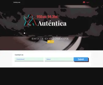 Autentica950.com(Autentica 950) Screenshot