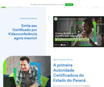 Autenticacertificado.com.br(Autêntica Certificação Digital) Screenshot
