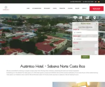 Autenticohotel.com(Auténtico Hotel) Screenshot