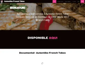 Autentikofrenchtakos.cl(Autentiko French Takos descubra el mejor Takos Vegano Carni Veggie en Santa ISabel) Screenshot
