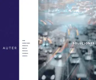 Auter.cl(Auter Soluciones para ciudades en movimiento) Screenshot