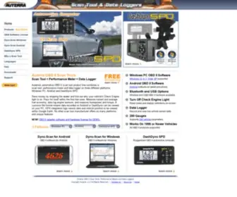 Auterraweb.com(OBD II Scan Tool) Screenshot