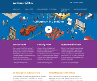 Auteursrecht.nl(Vanjaro is built on DNN Platform) Screenshot
