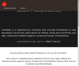 Authbase.net(AUTHBASE) Screenshot