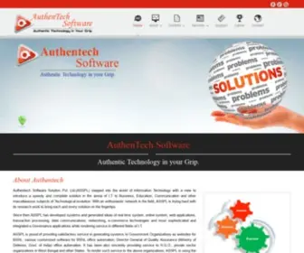 Authentech.in(Authentech Software) Screenshot