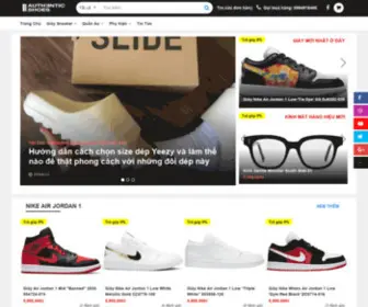 Authentic-Shoes.com(Hệ thống phân phối Sneakers) Screenshot