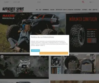 Authentic-Spirit.com Screenshot