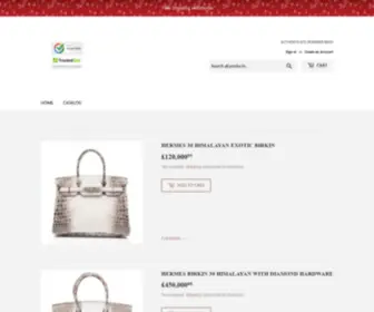 Authenticatedesignerbags.com(Authenticated Designer Bags) Screenshot