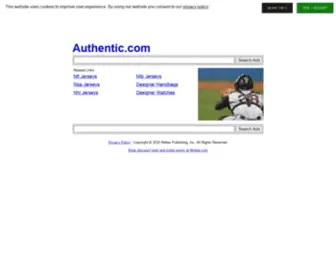 Authentic.com(Authentic Brands Group) Screenshot