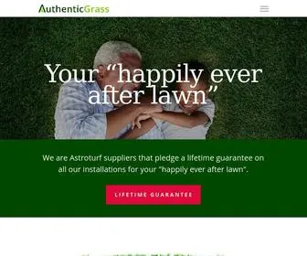 AuthenticGrass.co.za(Authentic Grass) Screenshot