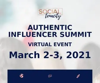 Authenticinfluencersummit.com(Authentic Influencer Summit) Screenshot