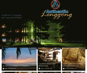 Authenticlenggong.com(Authentic Lenggong) Screenshot