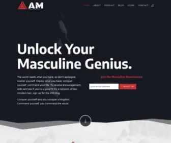 Authenticmasculinity.com(Authentic Masculinity) Screenshot