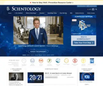 Authenticscientology.org(Church of Scientology International FAQ) Screenshot