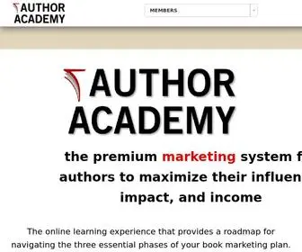 Authoracademy.com(Author Academy) Screenshot