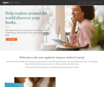 Authorcentral.com(Author Central) Screenshot