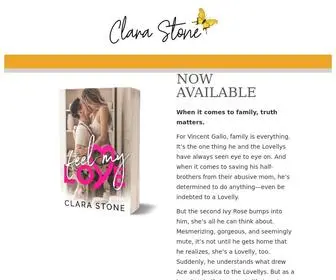 Authorclarastone.com(Unputdownable Romance Stories) Screenshot