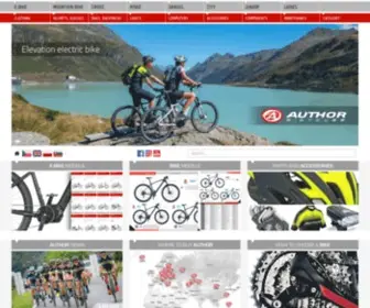 Author.eu(AuthorCzech bicycles) Screenshot