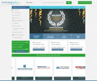 Authoriseddealer.com Screenshot