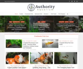 Authorityaquarium.com(Authority Aquarium) Screenshot