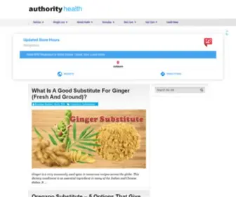 Authorityhealthmag.com(Authority Health Mag) Screenshot