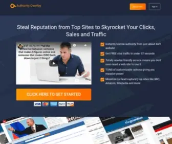 Authorityoverlay.com(Add a call) Screenshot