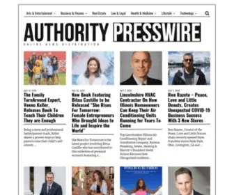 Authoritypresswire.com(Authority Press Wire) Screenshot