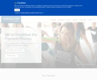 Authorize-Net.com(Payment Processing) Screenshot