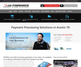 Authorizedccs.com(Payment Processing) Screenshot