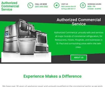 Authorizedcommercial.com(Authorized Commercial Service) Screenshot