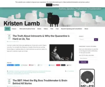 Authorkristenlamb.com(Kristen Lamb) Screenshot