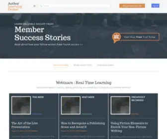 Authorlearningcenter.com(Author Learning Center) Screenshot